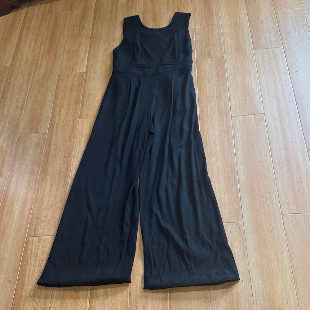 Jigsaw Elegant Black Wide-Leg Jumpsuit